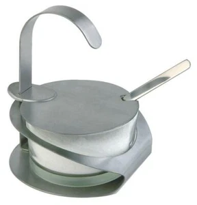 Parmesan Menage PRO soporte de especias con cuchara acero inoxidable y vidrio Gastlando - Imagen 1 de 1