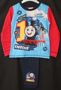 THOMAS THE TANK MOTOR Pyjama / Jungen THOMAS PJs Größen 18 Monate-5 Jahre - Bild 1 von 24