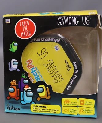 Matchify Among Us Party Card Game Catch The Match Spot Shout It Out PMI Internat - Image 1 of 3