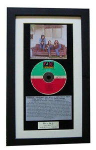 CROSBY STILLS NASH 1st+Debut CLASSIC CD Album QUALITY FRAMED+EXPRESS WORLD SHIP - Picture 1 of 8