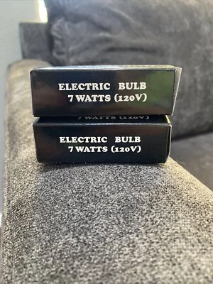 2 DARICE 6084B Replacement Electric 7 Watt Clear Candle Bulbs Candelabra 120V - Image 1 of 3