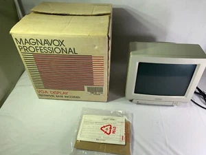 New Open Magnavox 7BM749 074I RGB CRT Retro Gaming Professional Video Monitor - Picture 1 of 7