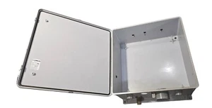 Stahlin 24 x 24 x 10 Inches Fiberglass Enclosure J2424HPL - Picture 1 of 4