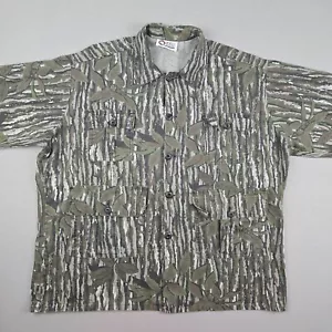 Vintage Realtree Shirt XXL Long Sleeve Button Up Ripstop Field Jacket - Picture 1 of 8