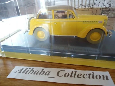 Nuovo Macchina Tintin 1/24e 1:24 21 Opel OLYMPIA Cabrio lo Scettro di Ottokar - Immagine 1 di 4
