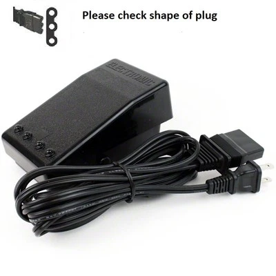Foot Pedal Control+ Cord For Kenmore 385 Series, Singer from Sears 3/16" Groove - Image 1 of 3