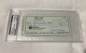 Bob Cousy Signed Check PSA HOF Autographed - Picture 1 of 4