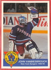 1993-94 High Liner Greatest Goalies #5 John Vanbiesbrouck/New - Picture 1 of 2