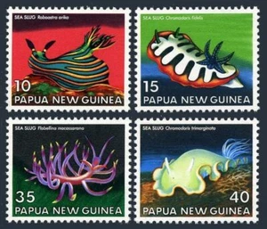 Papua New Guinea 482-485, MNH. Michel 351-354. Sea Slugs 1978. - Picture 1 of 1
