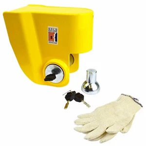 Bloqueo de enganche para remolque/caravana abrazadera de enganche SEGURO APROBADO TR101 - Imagen 1 de 1