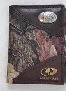 ZEP PRO Memphis Tigers Mossy Oak  Camo Trifold Wallet TIN GIFT BOX - Picture 1 of 6