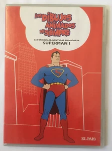 Las Originales Aventuras Animadas de Superman I Region 2 DVD Casteliano Dub - Picture 1 of 3