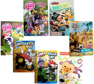 Disney, Nickelodeon, Hasbro, Fisher Price Chunky Board Books Pre-K CHOICE- 7 NEW - Picture 1 of 16