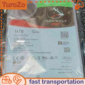 Seagate IronWolf Pro NAS ST14000NE0008 14TB 7200RPM SATA 256MB 6.0 GB/s HDD - Picture 1 of 4