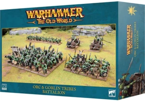 Warhammer The Old World Orc & Goblin Tribes Battalion Fantasy Army Box NEW - Picture 1 of 1