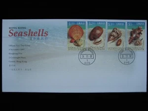 Hong Kong FDC - 1997 Hong Kong Seashells - Picture 1 of 2