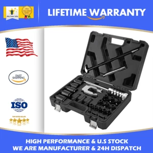 Engines Diesel Fuel Injector Puller Slide Hammer Fuel Injector Removal Tool Kit - Picture 1 of 23