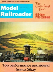 MODEL RAILROADER 11/73 SHAYS, PRR COMBINE, JOHN ALLEN MEMORIAL BRIDGE, SAWMILL - Picture 1 of 2