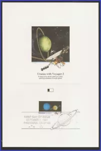USA3 #2575 U/A TARJETA DE PRUEBA DE FLEETWOOD FDC Urano - Imagen 1 de 1