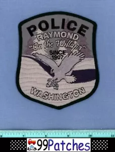  RAYMOND * SWAT (unterworfen) WASHINGTON Polizei Patch WILLAPA RIVER FISH WATERFALL4B - Bild 1 von 1