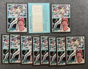 1985 Donruss Action All-Stars Mike Schmidt #17 - Jumbo Phillies Baseball Card