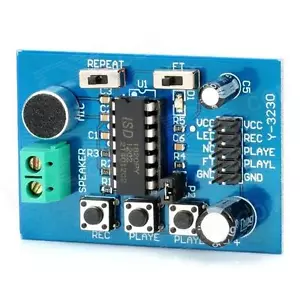 ISD1820 Stimme Klang- Platte Aufnahme Recorder Wiedergabe Modul Eingebauten - Bild 1 von 1