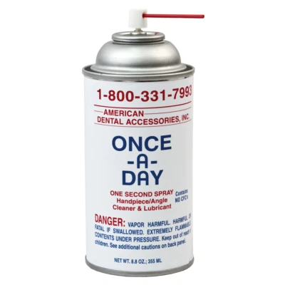 AMERICAN DENTAL ACCESSORIES Once-A-Day Handpiece Lubricant (8.8 oz)