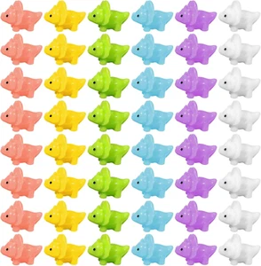 48 Pcs Mini Resin Dinosaur Figures Small Tiny Dinosaur for Mini Garden Micro Lan - Picture 1 of 12
