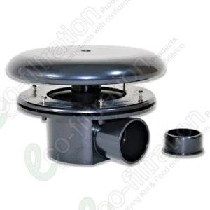 56MM/2" DRENAJE INFERIOR Y CÚPULA KOI PECES ESTANQUE BOMBA FILTRO TANQUE TUBERÍA INSTALACIÓN - Imagen 1 de 2