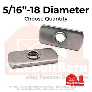 5/16"-18 Double Tab Spot Weld Nuts (Pick Quantity) - Picture 1 of 7