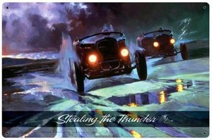 Hot Rod Drag Race Car Blechschild Man Cave Garage Body Shop Club Tom Fritz TF012 - Bild 1 von 1