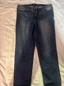 Nine West Gramercy kurze Damenjeans Größe 10 Medium Wash - Bild 1 von 4