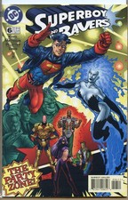 Superboy and the Ravers 1996 series # 6 fine comic book