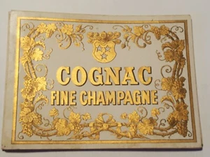 Etichetta Cognac Fine Champagne CMA219 ° - Picture 1 of 3