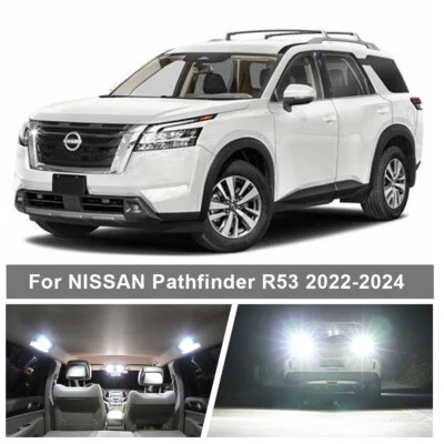 White LED Interior Map Trunk Light Reverse Bulb for 2022 -2024 Nissan Pathfinder Foto 1 de 4