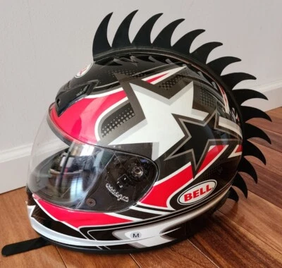 CASCO DE MOTO BELL - negro, rojo, blanco - talla M Foto 1 de 4