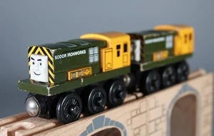 IRON 'ARRY and BERT Brio Thomas and Friends Holzeisenbahn Lok Zug LC99176 - Bild 1 von 6