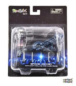 Aliens Minimates Deluxe TRU Toys R Us Space Jockey with Dallas and Alien Eggs - Picture 1 of 1