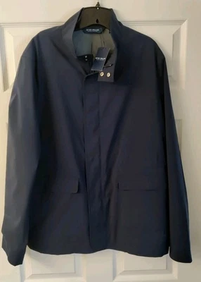 NWT LARGE Peter Millar Navy Crown Crafted Excursionist City  Jacket MSRP $1100 - Image 1 of 4