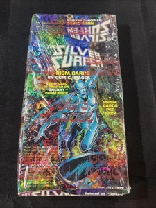 The Silver Surfer ALL PRISM Trading Card Box Sealed COMIC IMAGES 1992 36 Pack. - Picture 1 of 10
