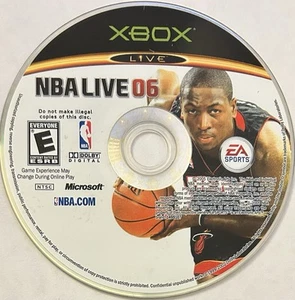 NBA Live 06 (Microsoft Xbox, 2005) SOLO DISCO | SIN SEGUIMIENTO | M5572 - Imagen 1 de 1