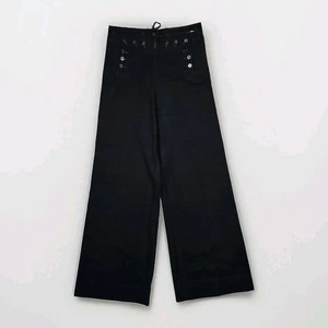 Pantaloni vintage anni 40 US Navy uomo 30x32 cracker jack lana gamba larga svasati seconda guerra mondiale navale - Foto 1 di 15