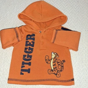 Sudadera con Capucha Disney Baby 3/6m Tigger Logo Naranja Manga Larga - Imagen 1 de 7