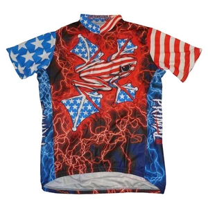 Maillot de ciclismo Primal AMERICAN FLYER, para hombre L - Imagen 1 de 3