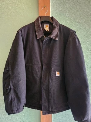 Chaqueta tradicional Carhartt JO2 BLK corta talla 46 negra para hombre de Japón - Imagen 1 de 4