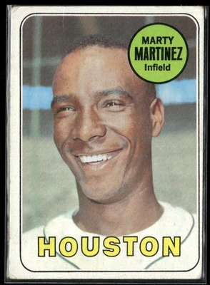 1969 Topps Marty Martinez Houston Astros #337 - Image 1 of 2