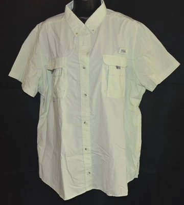 Columbia Women's XXL Vented Hiking Travel Shirt Top 4 Pocket Side Slits c2504 - Image 1 of 4