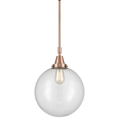 Innovations Lighting 447-1S-16-12 baliza colgante baliza 12" W - cobre Foto 1 de 3