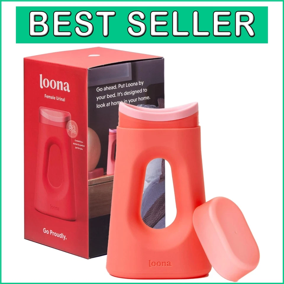 Eco-Friendly Portable Female Urinal - 30 fl oz for Travel & Bedside Convenience - Image 1 of 4