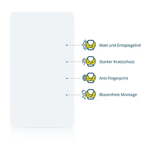 2x Schutzfolie matt für Amazon Kindle Fire HD 7 (Ende 2012) Panzerfolie  - Bild 1 von 4